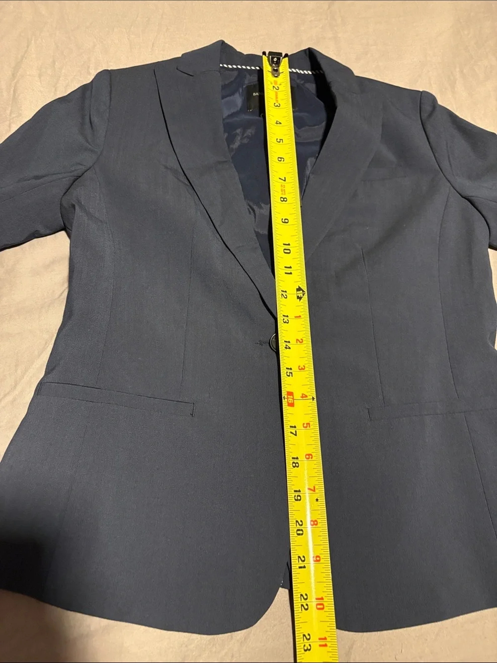 Banana Republic Navy Tailored Blazer and Skirt Set s-2 skirt s-0 jacket